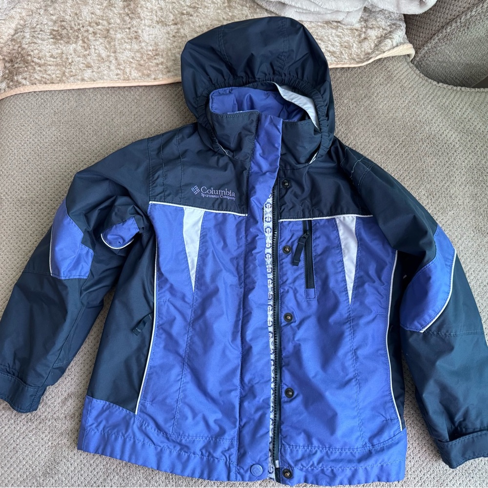 6X Columbia boys rain Jacket
